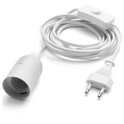 LEDmaxx 9802W objímka pro žárovku E27 250 V 60 W