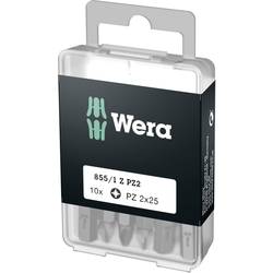 Wera 05072404001 855/1 Z DIY SiS křížový bit Pohon (šroubovák): 1/4 (6,3 mm) Typ zakončení: křížový PZ PZ 2 25 mm