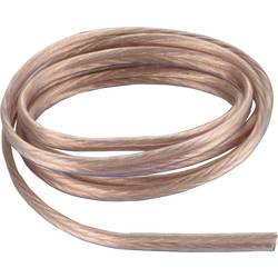 AIV 23406T reproduktorový kabel 2 x 4 mm² + 2 x 4 mm² transparentní metrové zboží