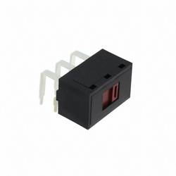 C & K Switches V80213MA08QE Slide Switch V Series posuvný přepínač 125 V/AC, 30 V/DC 10 A 2x zap/zap 1 ks Bulk