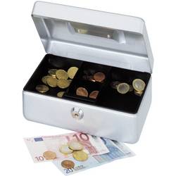 Maul 18280 schránka na peníze (š x v x h) 152 x 81 x 125 mm stříbrná