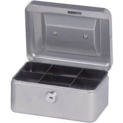 Maul 18280 schránka na peníze (š x v x h) 152 x 81 x 125 mm stříbrná