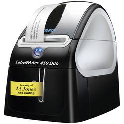 DYMO LabelWriter 450 Duo tiskárna štítků termální s přímým tiskem 300 x 600 dpi Šířka etikety (max.): 56 mm USB