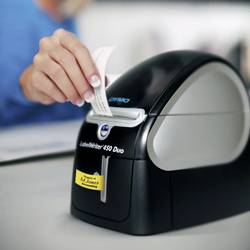 DYMO LabelWriter 450 Duo tiskárna štítků termální s přímým tiskem 300 x 600 dpi Šířka etikety (max.): 56 mm USB