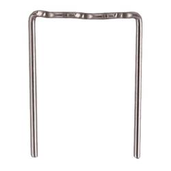 KS Tools 150.1063 Opravářské svorky ve tvaru u, legovaná ocel, Ø 0,8 mm, 50 kusů
