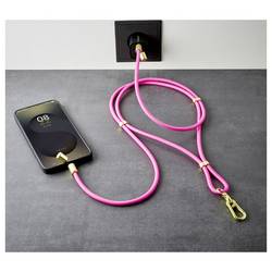 Intenso Kabel USB-C USB 2.0 USB-C ® zástrčka, USB-C ® zástrčka 1.65 m neonově růžová šňůrka na mobilní telefon 7991004 datový kabel, nabíjecí kabel