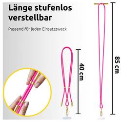 Intenso Kabel USB-C USB 2.0 USB-C ® zástrčka, USB-C ® zástrčka 1.65 m neonově růžová šňůrka na mobilní telefon 7991004 datový kabel, nabíjecí kabel