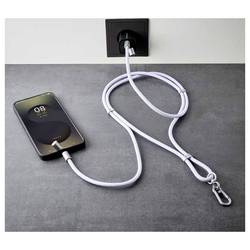 Intenso Kabel USB-C USB 2.0 USB-C ® zástrčka, USB-C ® zástrčka 1.65 m fialová šňůrka na mobilní telefon 7991003 datový kabel, nabíjecí kabel