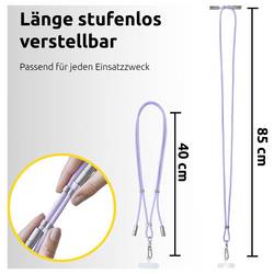 Intenso Kabel USB-C USB 2.0 USB-C ® zástrčka, USB-C ® zástrčka 1.65 m fialová šňůrka na mobilní telefon 7991003 datový kabel, nabíjecí kabel