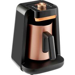 arzum ESPRESSOKANNE mit MILCHAUFSCHÄUMER kávovar bronzová připraví šálků najednou=5 s automatickým pěnovačem mléka