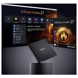 Intenso EOD 500BD Slim externí Blu-ray vypalovačka Retail microUSB 3.0 černá