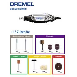 Dremel 3000-15 multifunkční nářadí vč. příslušenství, taška, 16dílná, 130 W, F0133000JA