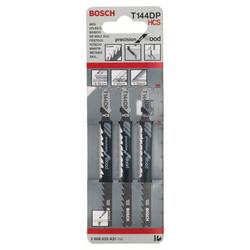Bosch Accessories 2608633A31 Pilový plátek do kmitací pily T 144 DP - Precision for Wood 3 ks