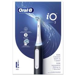 Oral-B Braun Oral-B iO Series 3 Matt Black Elek elektrický kartáček na zuby, černá, bílá, 8006540731536