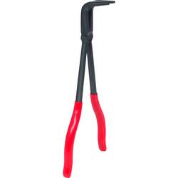 KS Tools 500.7053 ploché jehlové kleště 90° zahnuté nástrojová ocel 270 mm