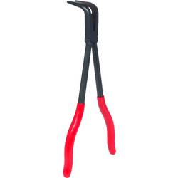 KS Tools 500.7053 ploché jehlové kleště 90° zahnuté nástrojová ocel 270 mm