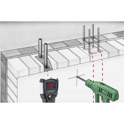 Laserliner detektor MultiScanner Plus 080.967A Detekční hloubka (max.) 12 m Druh materiálu železných kovů, dřeva, plastů, neželezných kovů, kabely vedoucí