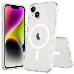 JT Berlin Pankow Clear MagSafe zadní kryt na mobil Apple iPhone 15 transparentní Kompatibilní s MagSafe 11032