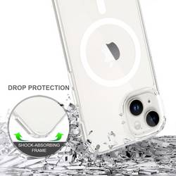JT Berlin Pankow Clear MagSafe zadní kryt na mobil Apple iPhone 15 transparentní Kompatibilní s MagSafe 11032