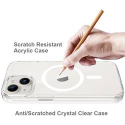 JT Berlin Pankow Clear MagSafe zadní kryt na mobil Apple iPhone 15 transparentní Kompatibilní s MagSafe 11032