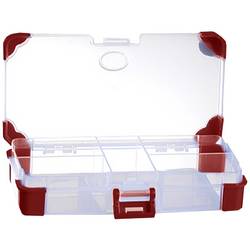 Univerzální VISO JAP14070RE krabička na malé součástky (d x š x v) 140 x 70 x 30 mm přihrádek: 5 pevné rozčlenění Obsah 1 ks