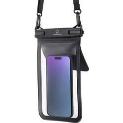 Renkforce Wasserdichte Smartphone Hülle venkovní pouzdro Universal Universal Černá, transparentní vodotěsný, prachotěsný, S poutkem pro zavěšení RF-6956970