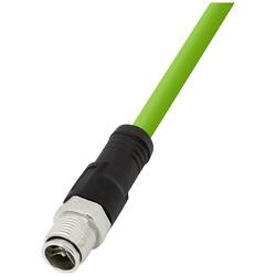 LogiLink CQM025S RJ45 síťové kabely, propojovací kabely CAT 6A 0.50 m zelená samozhášecí, bez halogenů, odolné proti kyselinám, odolné proti UV záření, odolné