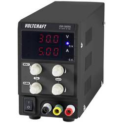VOLTCRAFT ESP-3005S laboratorní zdroj s nastavitelným napětím, 0 - 30 , 0 - 5 A, 150 W, zásuvka 4 mm , kompaktní forma, výstup 1 x, VC-12839630