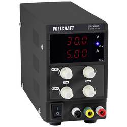 VOLTCRAFT ESP-3005S laboratorní zdroj s nastavitelným napětím, 0 - 30 , 0 - 5 A, 150 W, zásuvka 4 mm , kompaktní forma, výstup 1 x, VC-12839630