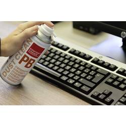 Kontakt Chemie DUST CLEAN PB 33299-AA Sprej se stlačeným plynem hořlavý, včetně stříkací hlavy , včetně stříkací trubky 400 ml