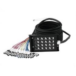 Omnitronic XLR/XLR multicore kabel 30 m počet vstupů:16 x Počet výstupů:4 x