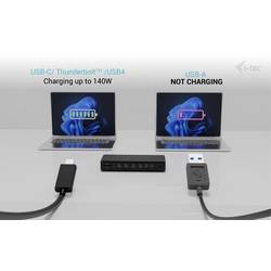 i-tec USB-C® dokovací stanice I-TEC Universal 6x 4K Display DS+PD140W
