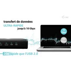 i-tec USB-C® dokovací stanice I-TEC Universal 6x 4K Display DS+PD140W