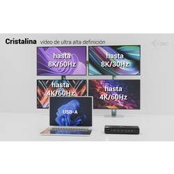 i-tec USB-C® dokovací stanice I-TEC Universal 6x 4K Display DS+PD140W