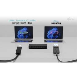 i-tec USB-C® dokovací stanice I-TEC Universal 6x 4K Display DS+PD140W