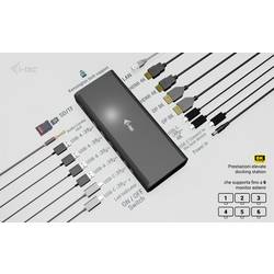 i-tec USB-C® dokovací stanice I-TEC Universal 6x 4K Display DS+PD140W