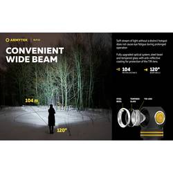 ArmyTek Elf C1 warmweiß F05103W LED kapesní svítilna napájeno akumulátorem 1023 lm 65 g