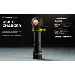 ArmyTek Elf C1 neutralweiß F05103C LED kapesní svítilna napájeno akumulátorem 1100 lm 65 g