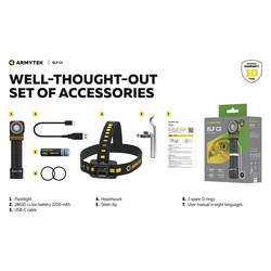 ArmyTek Elf C1 neutralweiß F05103C LED kapesní svítilna napájeno akumulátorem 1100 lm 65 g