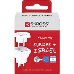 Skross 1.500216-E cestovní adaptér CO W to ISR
