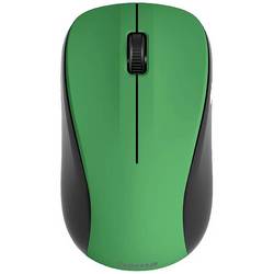 Hama optická myš, přenos bezdrátový, 3 tlačítko, 1200 dpi, zelená