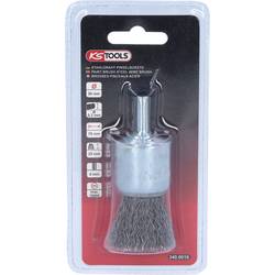KS Tools 340.0018 Ocelový štětcový kartáč 0,3 mm, Ø 30 mm