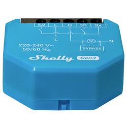 Shelly 1L Gen3 Shelly bezdrátový spínač Wi-Fi
