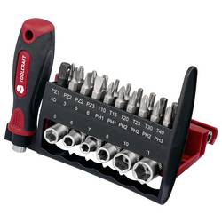 TOOLCRAFT TO-10351632 sada bitů, 28dílná