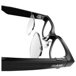 Rokid AI Smart Glasses 12MP Ultra-HD Cam Translation & Open-Ear Audio Sunglasses brýle pro rozšířenou realitu černá 32 GB paměť: 32 GB