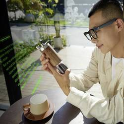 Rokid AI Smart Glasses 12MP Ultra-HD Cam Translation & Open-Ear Audio Sunglasses brýle pro rozšířenou realitu černá 32 GB paměť: 32 GB