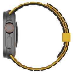 Urban Armor Gear Pathfinder náramek 44 mm, 45 mm, 46 mm uni žlutá, černá Watch Series 1, Watch Series 2, Watch Series 3, Watch Series 4, Watch Series 5, Watch