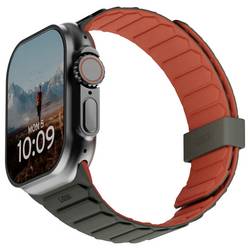 Urban Armor Gear Pathfinder náramek 44 mm, 45 mm, 46 mm uni olivová, terakota Watch Series 4, Watch Series 5, Watch Series 6, Watch Series 7, Watch Series 8,
