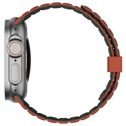 Urban Armor Gear Pathfinder náramek 44 mm, 45 mm, 46 mm uni olivová, terakota Watch Series 4, Watch Series 5, Watch Series 6, Watch Series 7, Watch Series 8,