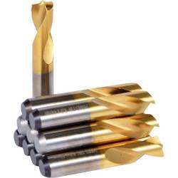 KS Tools 332.0809 Vrták svarů HSSE-TiN, Ø 8 mm, sada 10 kusů